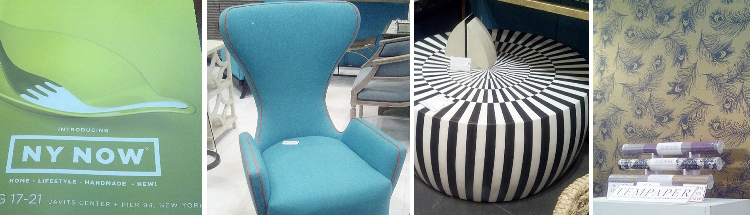 DESIGN TRENDS AT THE NY NOW TRADE SHOW (aka NYIGF)…
